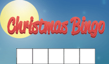 christmas day blank bingo card template-Jolly