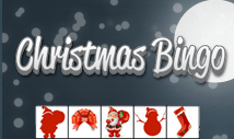 christmas night bingo card template with pictures -Jolly