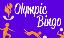 olympic sports bingo card template with pictures